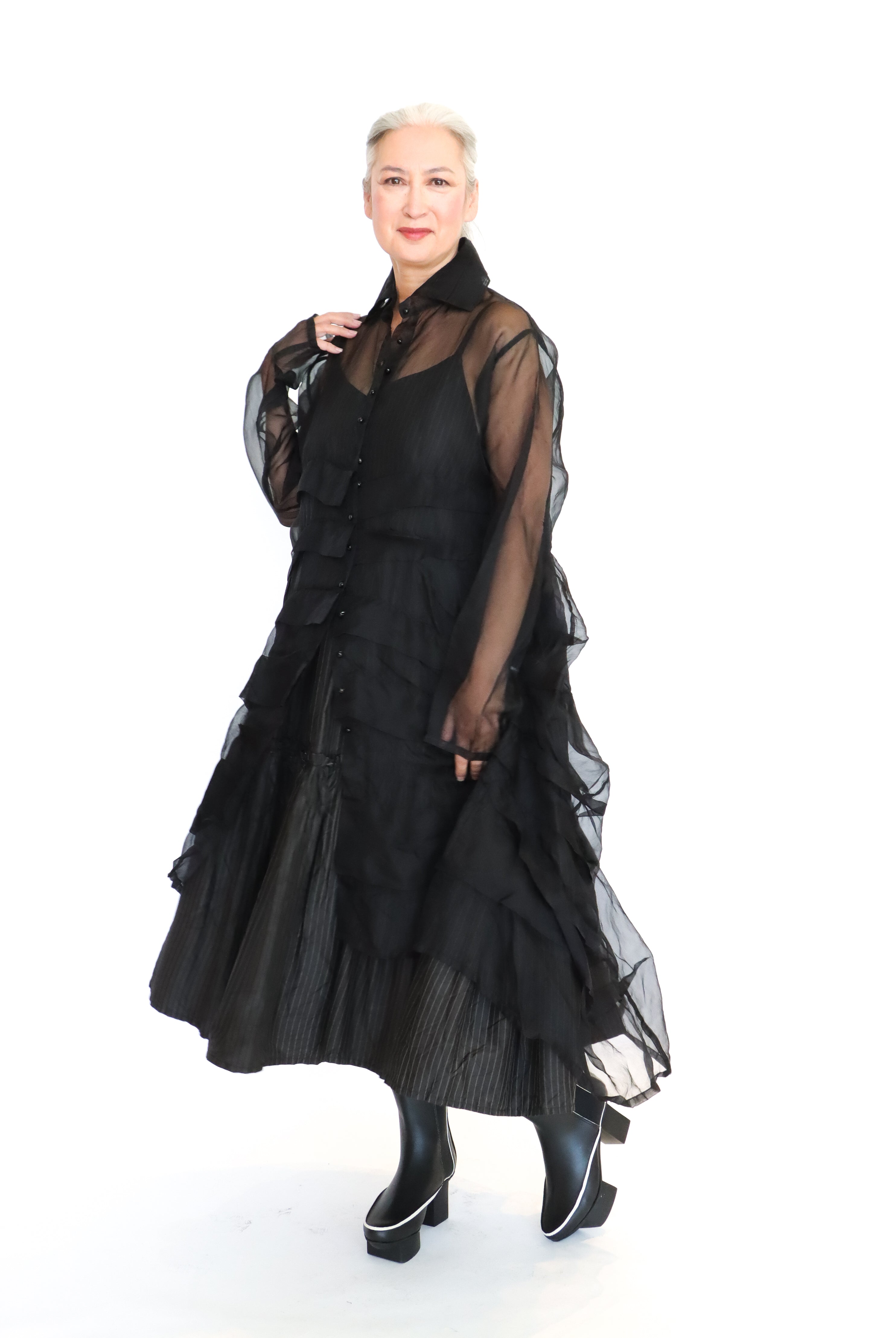 Krista Larson Organza Cottage Dress ATELIER957 Krista Larson Organza Cottage Dress ATELIER957