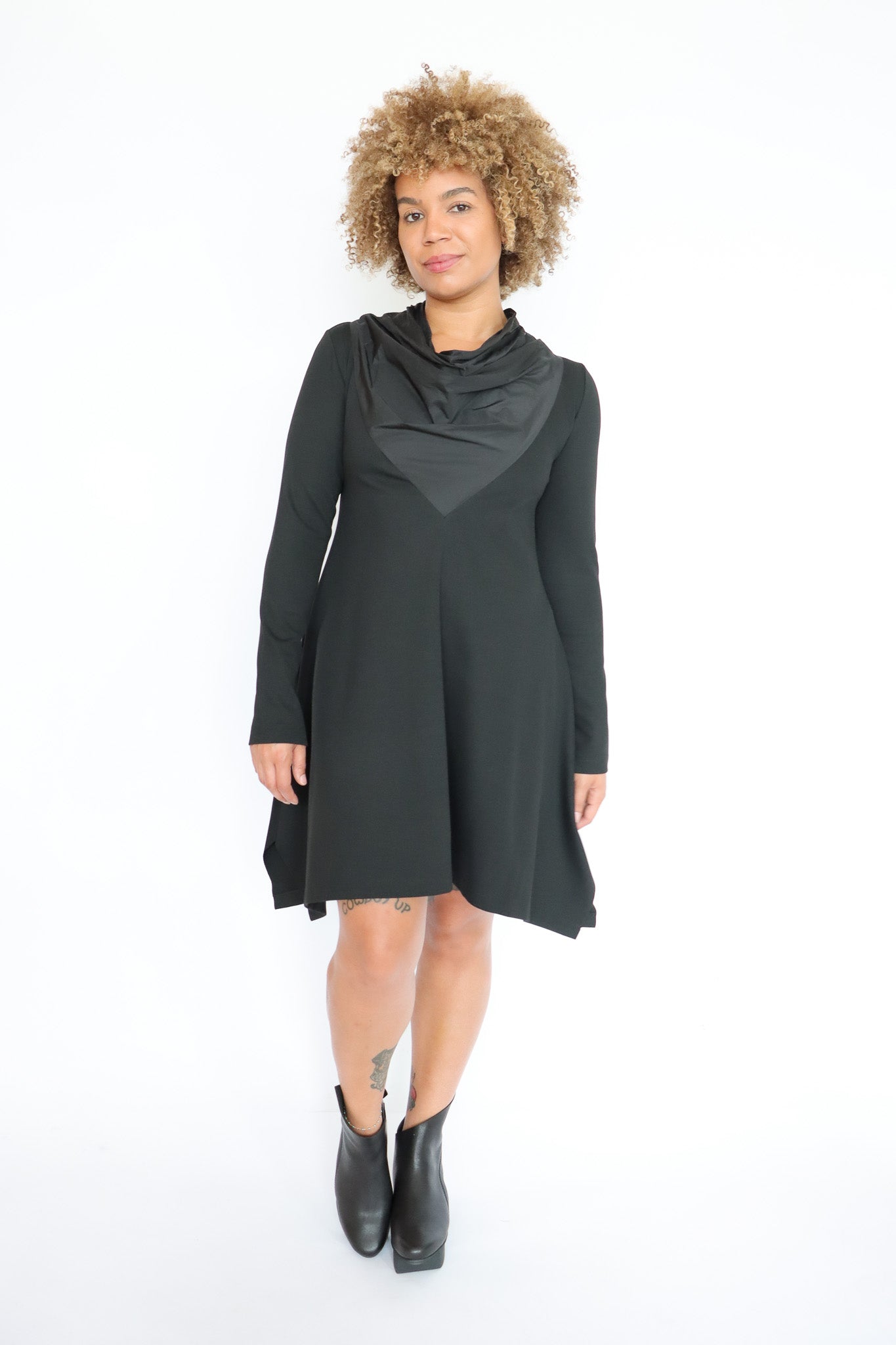 xenia design dresses Marianne Taffeta High Low Hem Dress