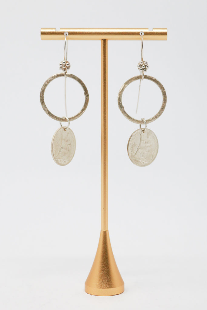 Mya Lambrecht Indochine Coin Earrings | ATELIER957