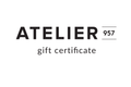 ATELIER957 Gift Certificate