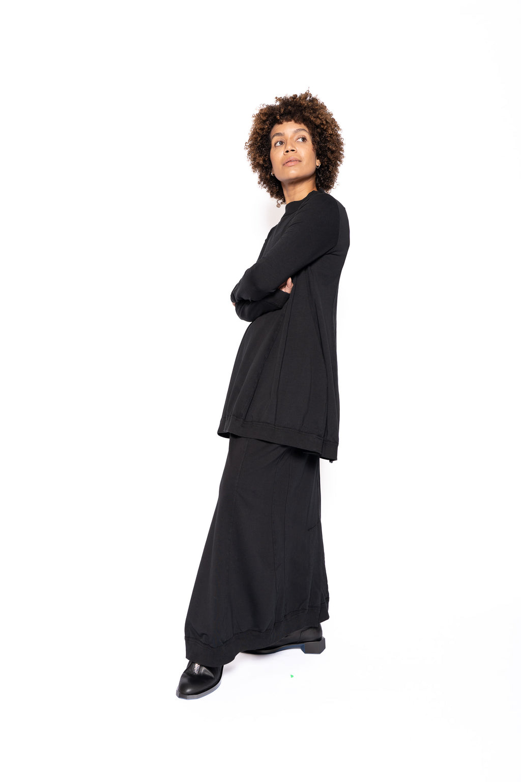 Rundholtz T-shirt 100 black | ATEILER 957