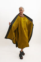 Noir Mud Silk Reversible Jacket | ATELIER957