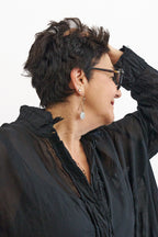 Mya Lambrecht Drop Coin Earrings