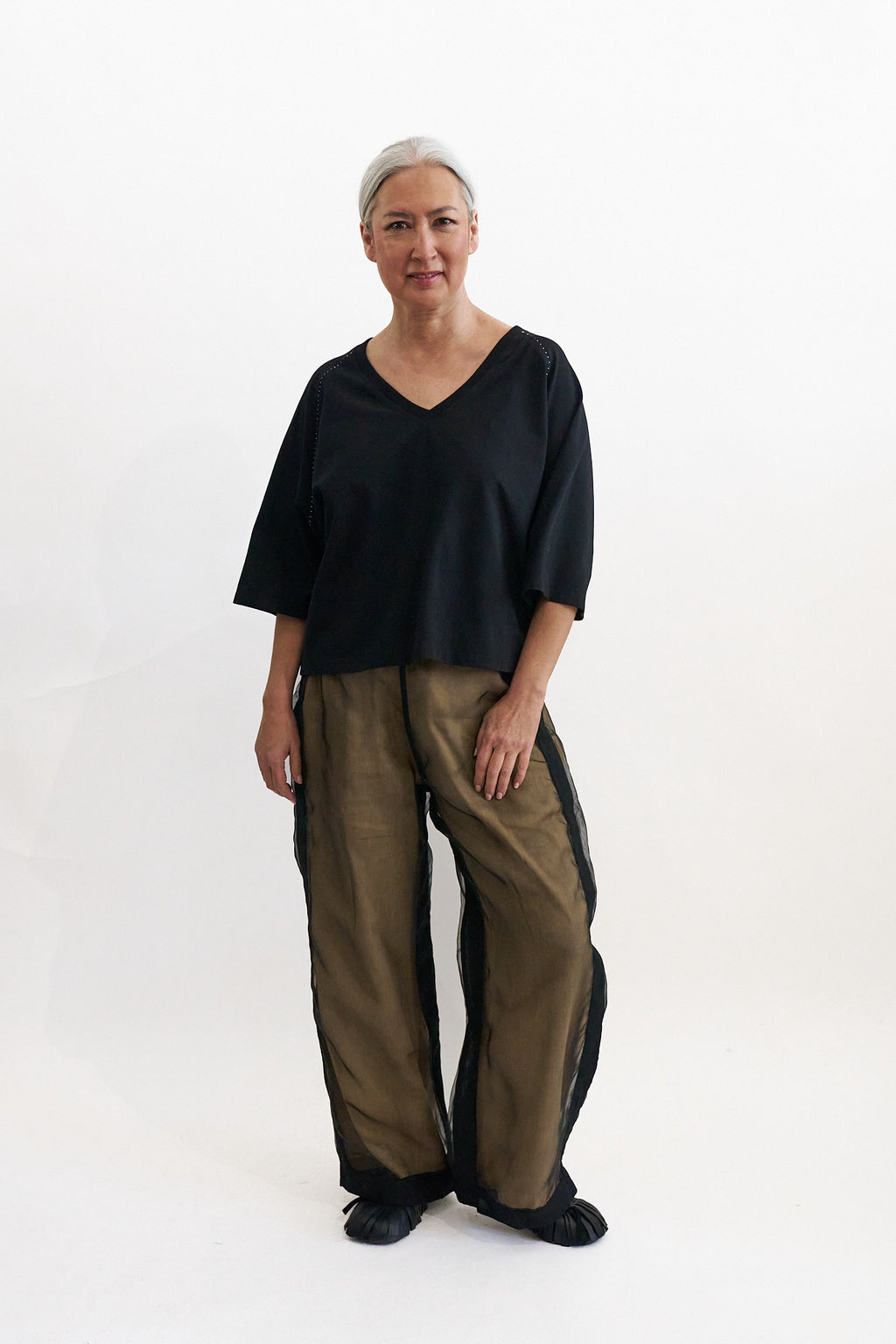  VAGUE Embroidered Tee  | ATELIER957