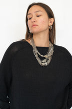 Mya Lambrecht Multi Crystal Necklace
