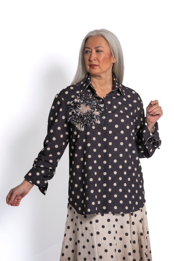 AVIU Camicia Pois Blouse | ATELIER957