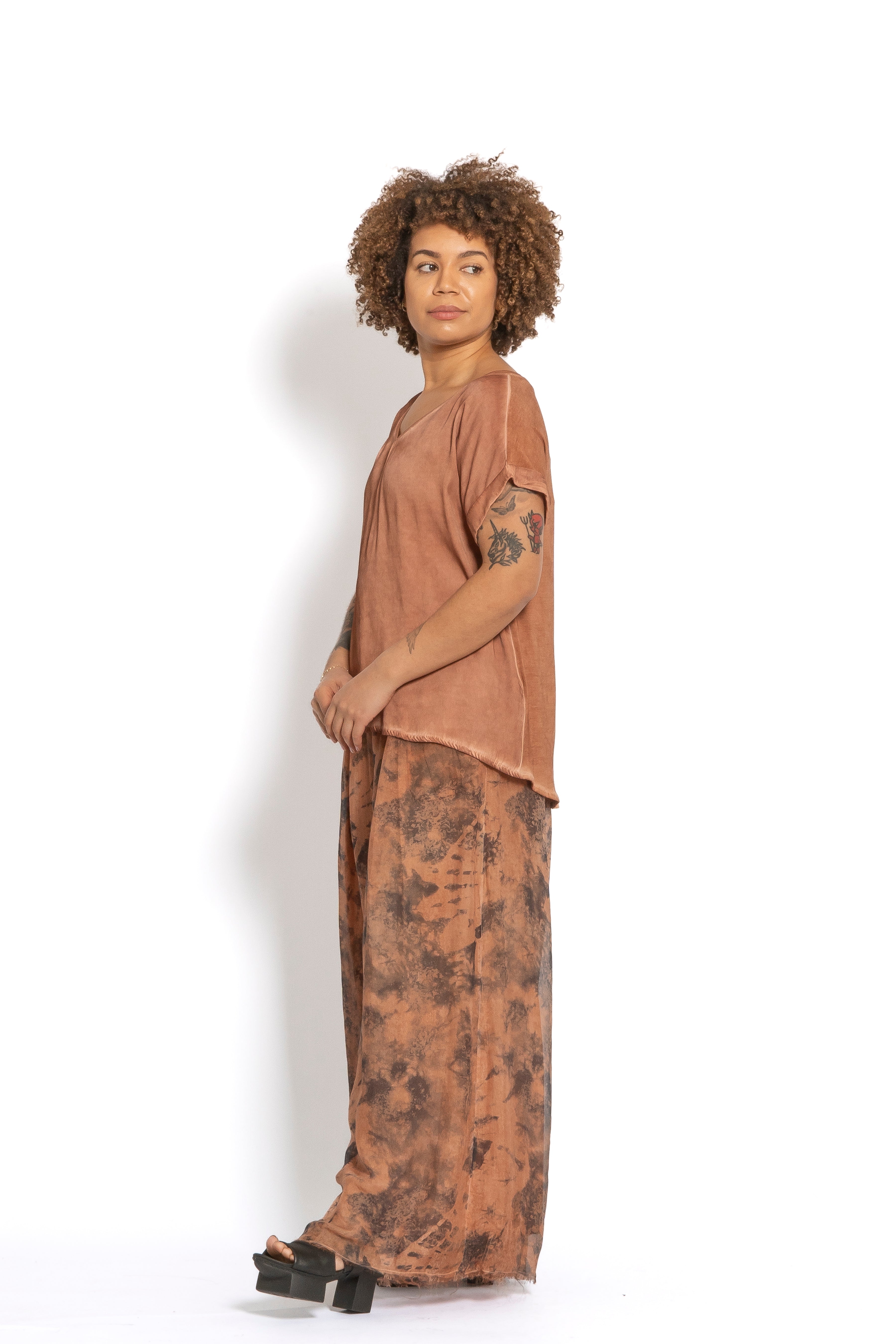 sanctamuerte S358 Scollo Top | ATELIER957