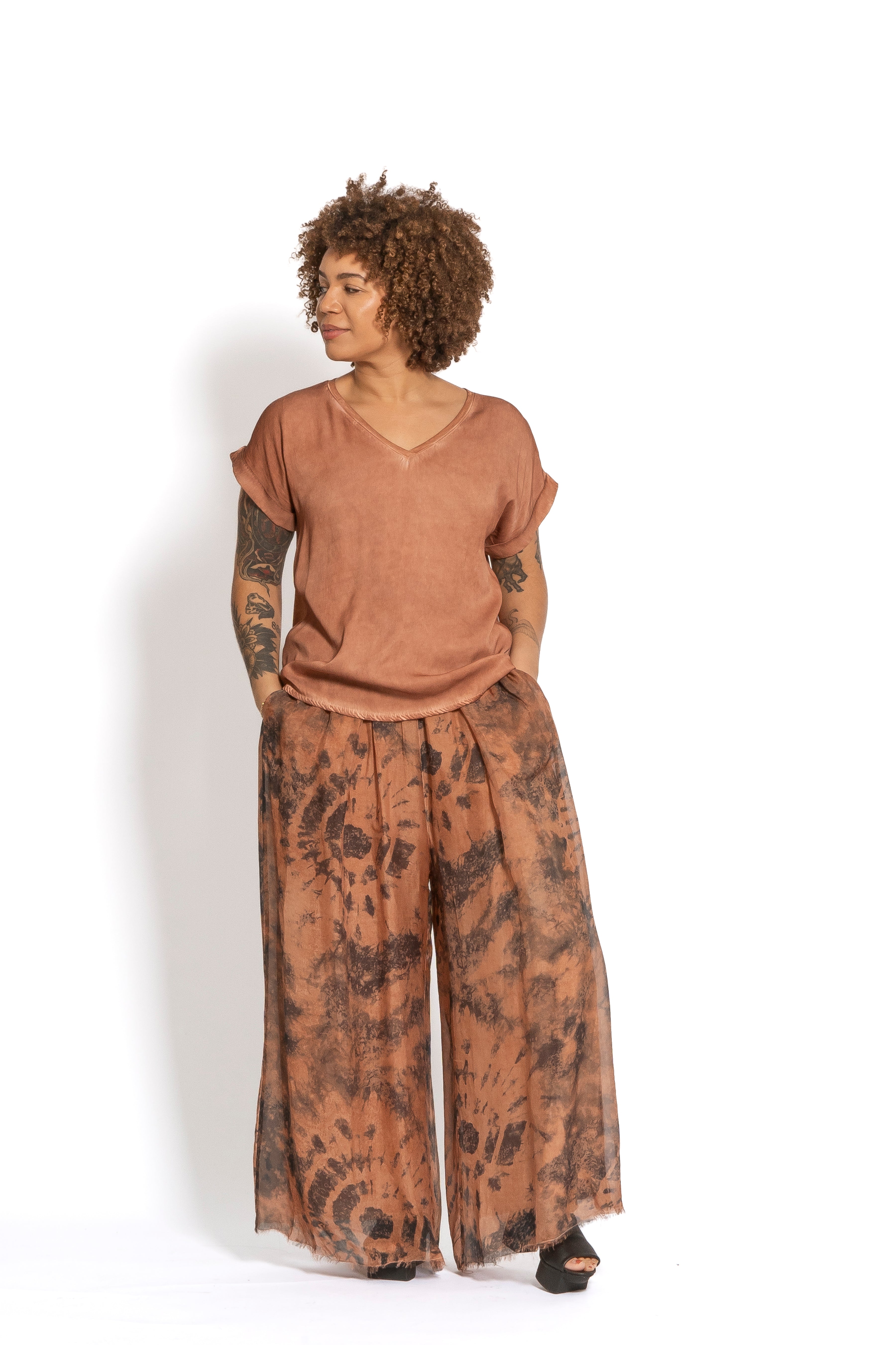 sanctamuerte S358 Scollo Top | ATELIER957