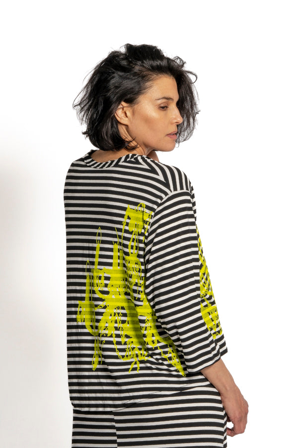 Paper Temples Stripe T-Shirt | ATELIER957