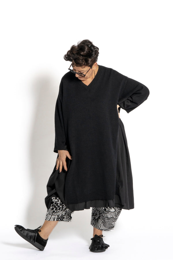 SORT AARHUS SA-SIG Knit Dress | ATELIER957