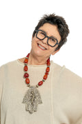 Sally Bass Moroccan Hamsa Necklace | ATELIER957