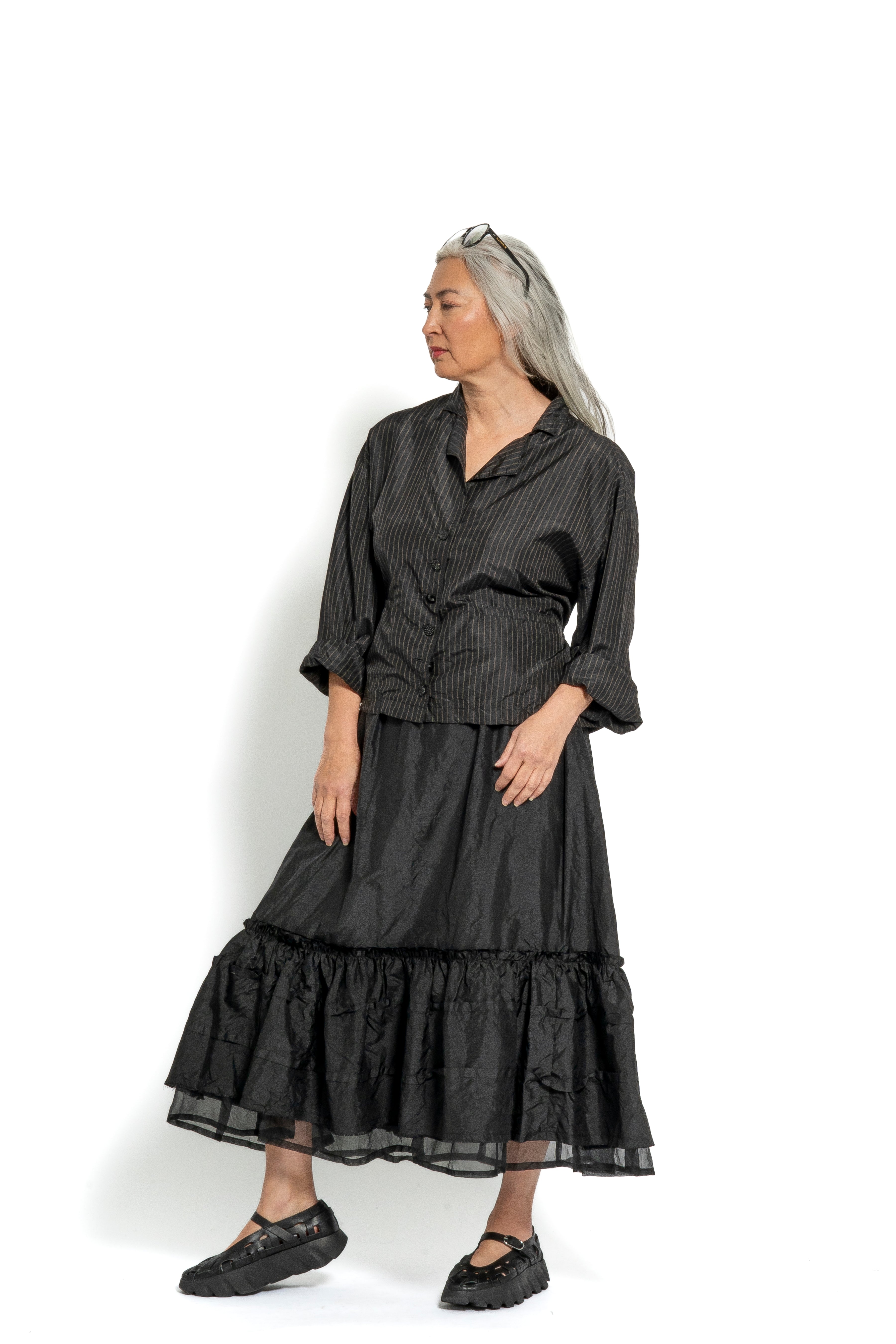 Krista Larson Underpinning Silk Skirt
