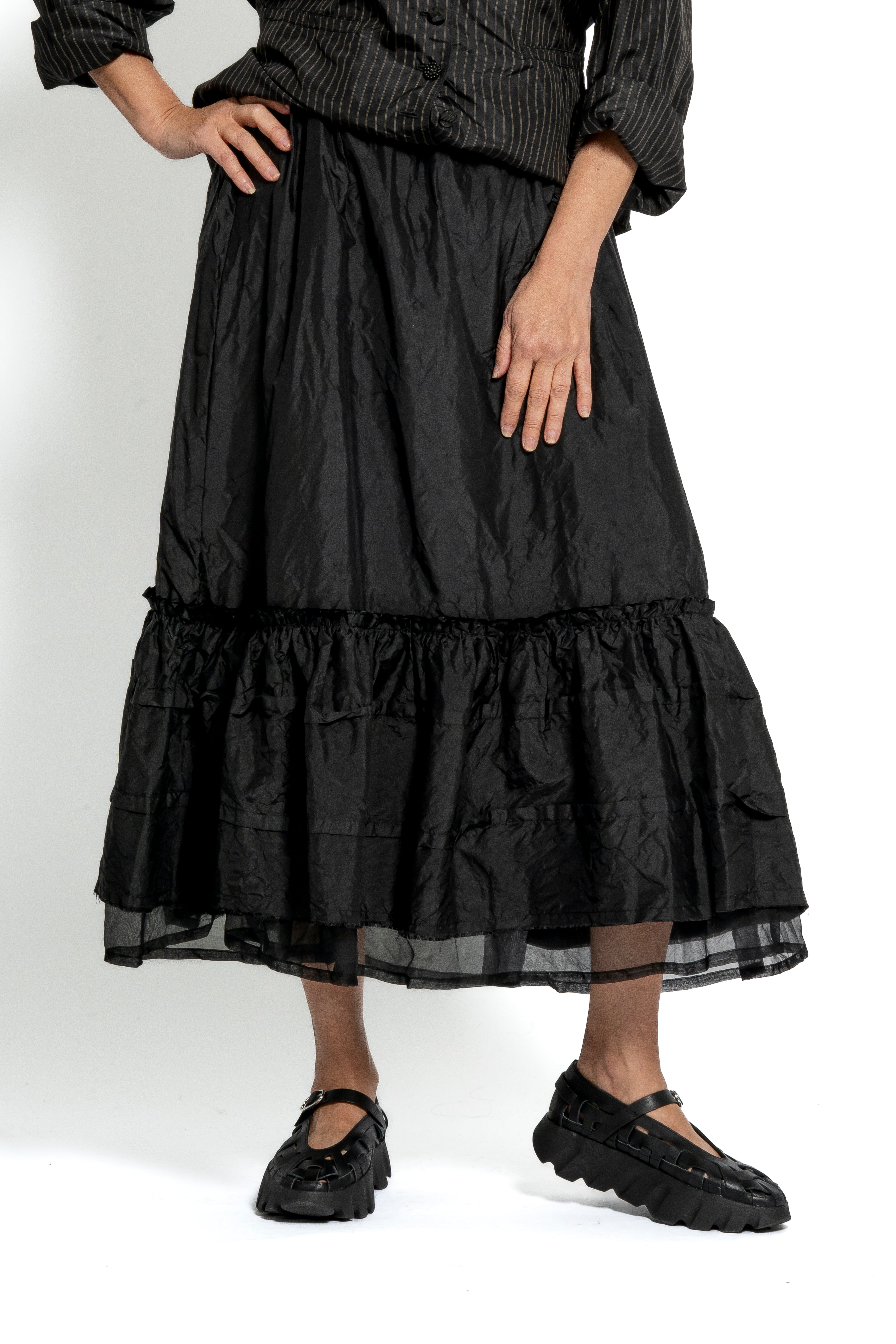 Krista Larson Underpinning Silk Skirt