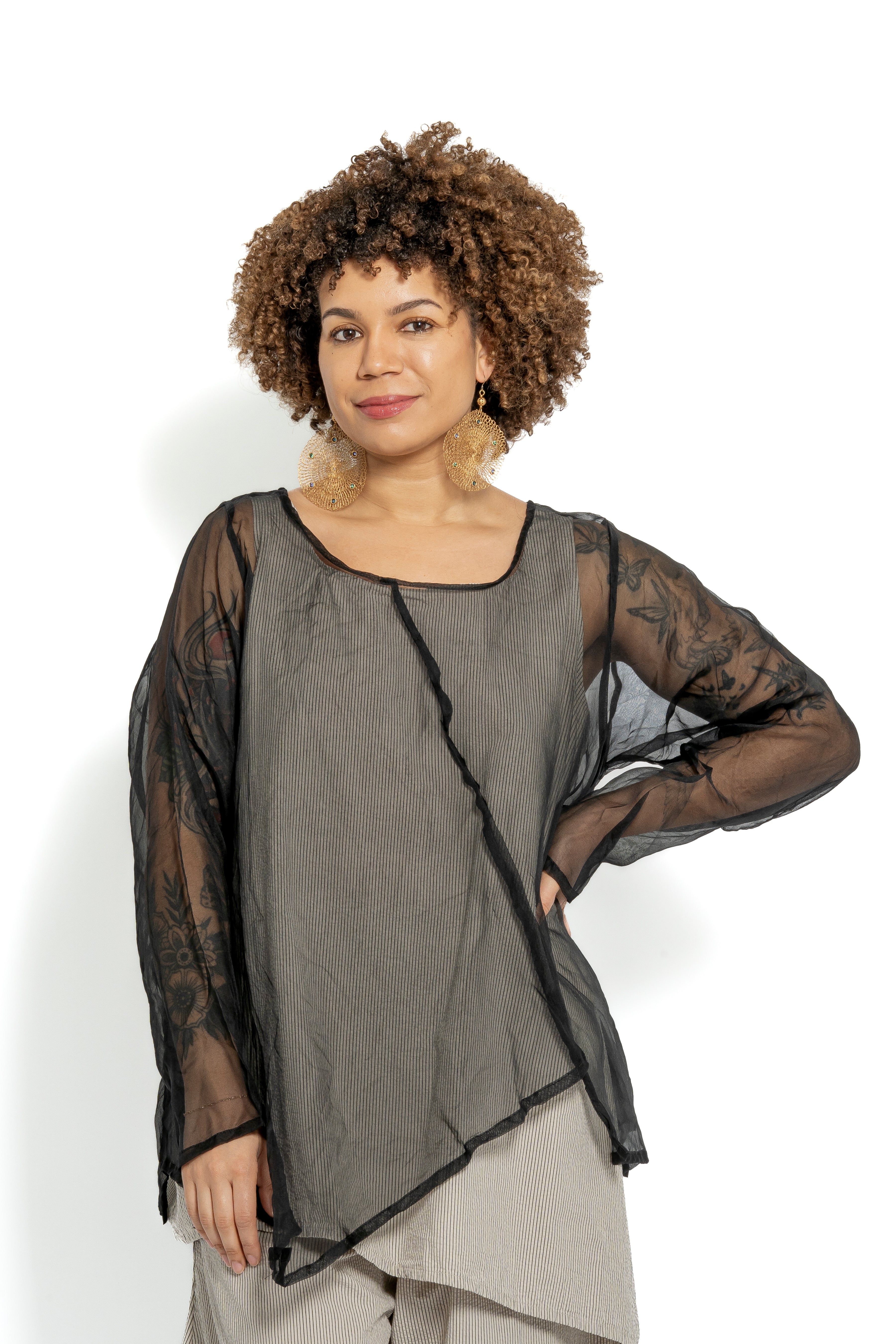 Krista Larson Crop Kite Shirt | ATELIER957