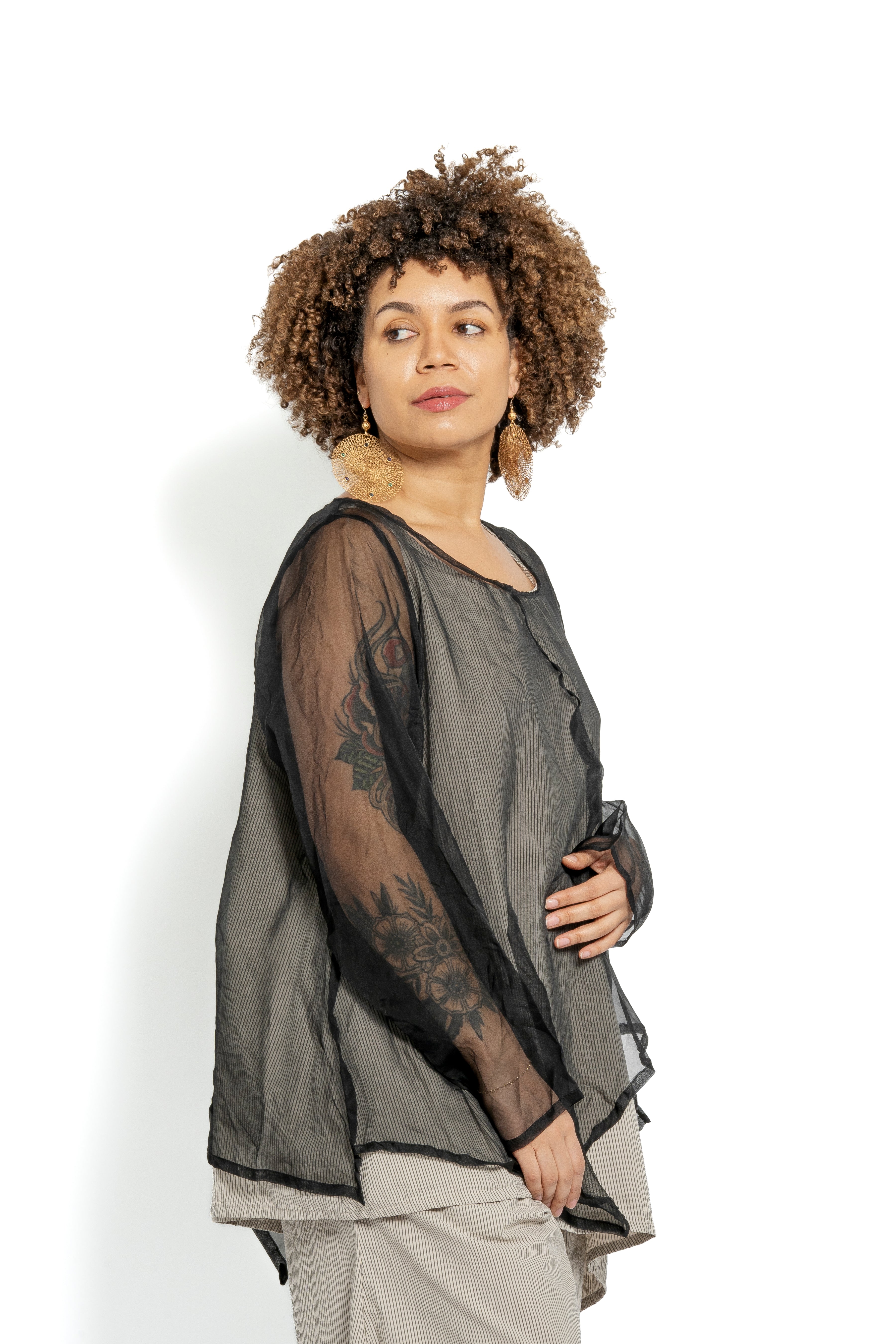Krista Larson Crop Kite Shirt | ATELIER957
