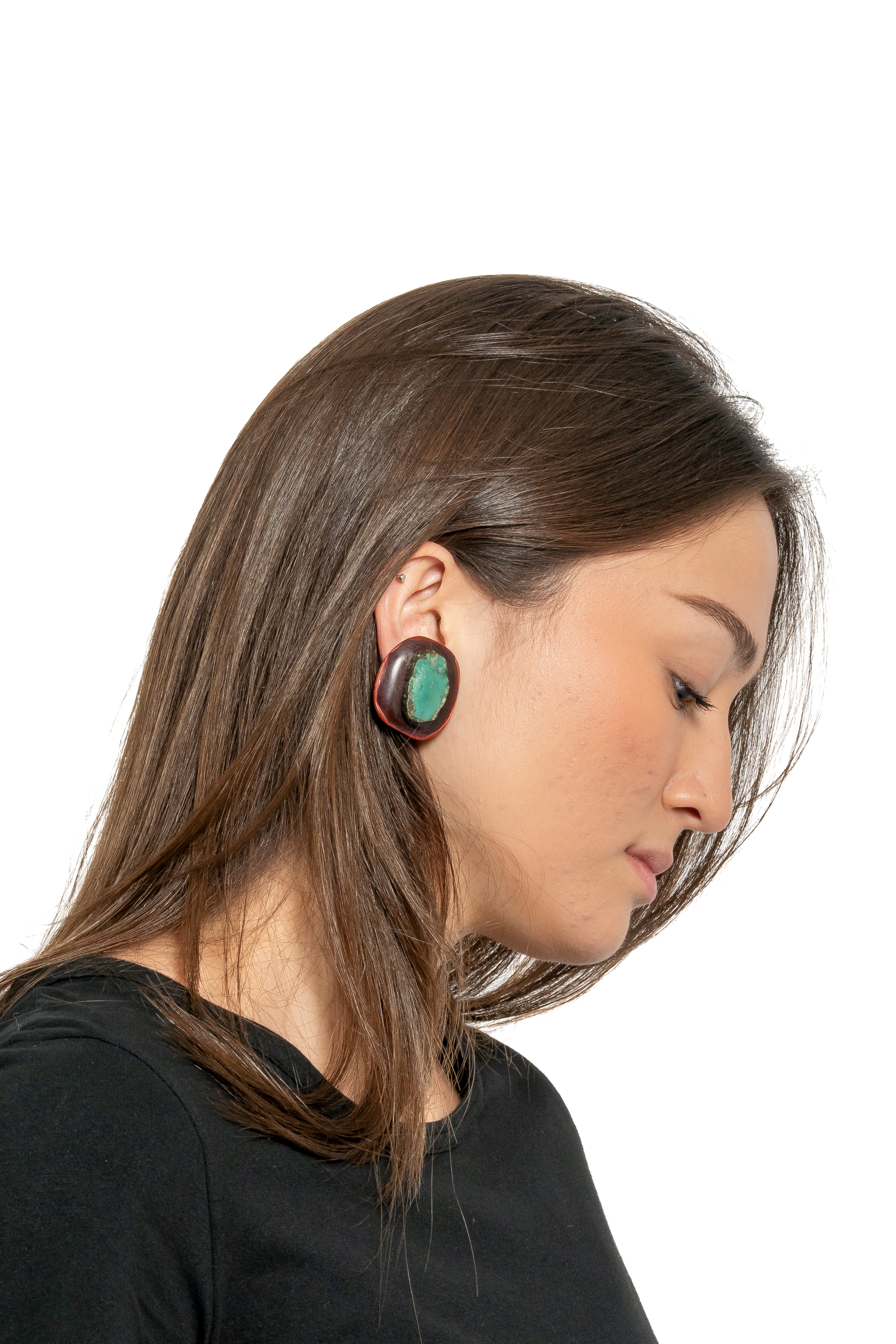 Sally Bass Horn Clip-On Earrings | ATELIER957