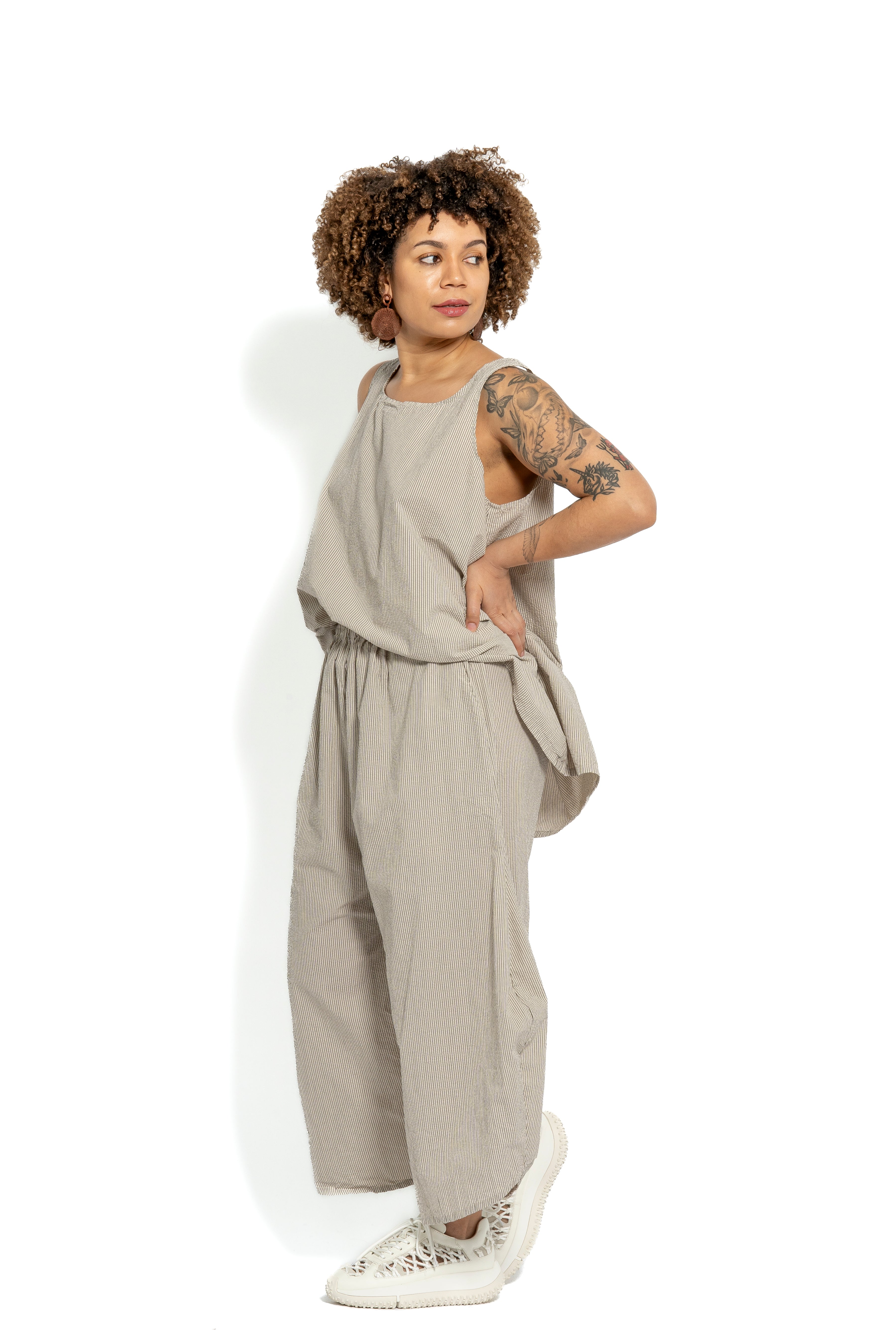 Krista Larson Basic Seersucker Pants | ATELIER957
