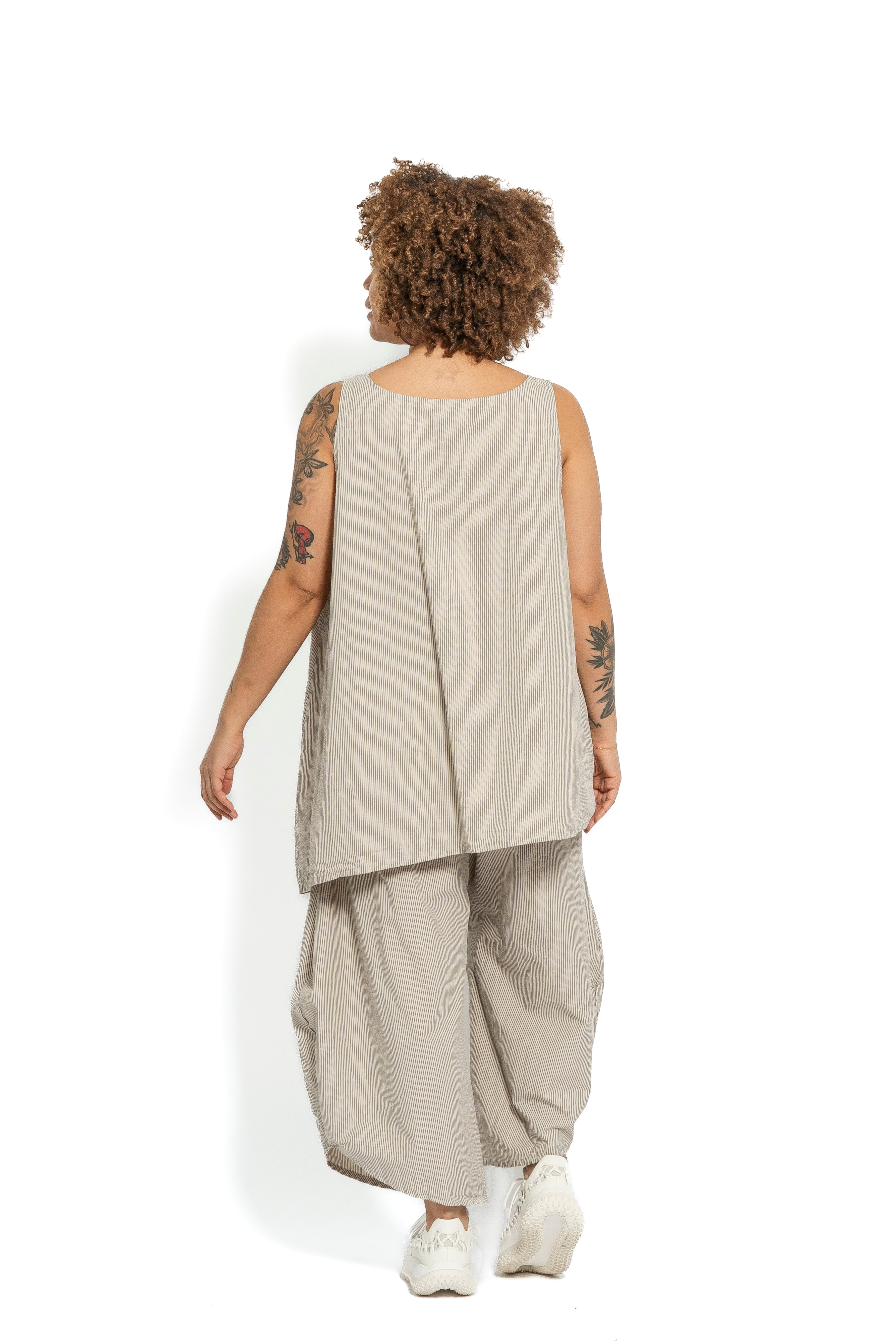 Krista Larson Basic Seersucker Top | ATELIER957