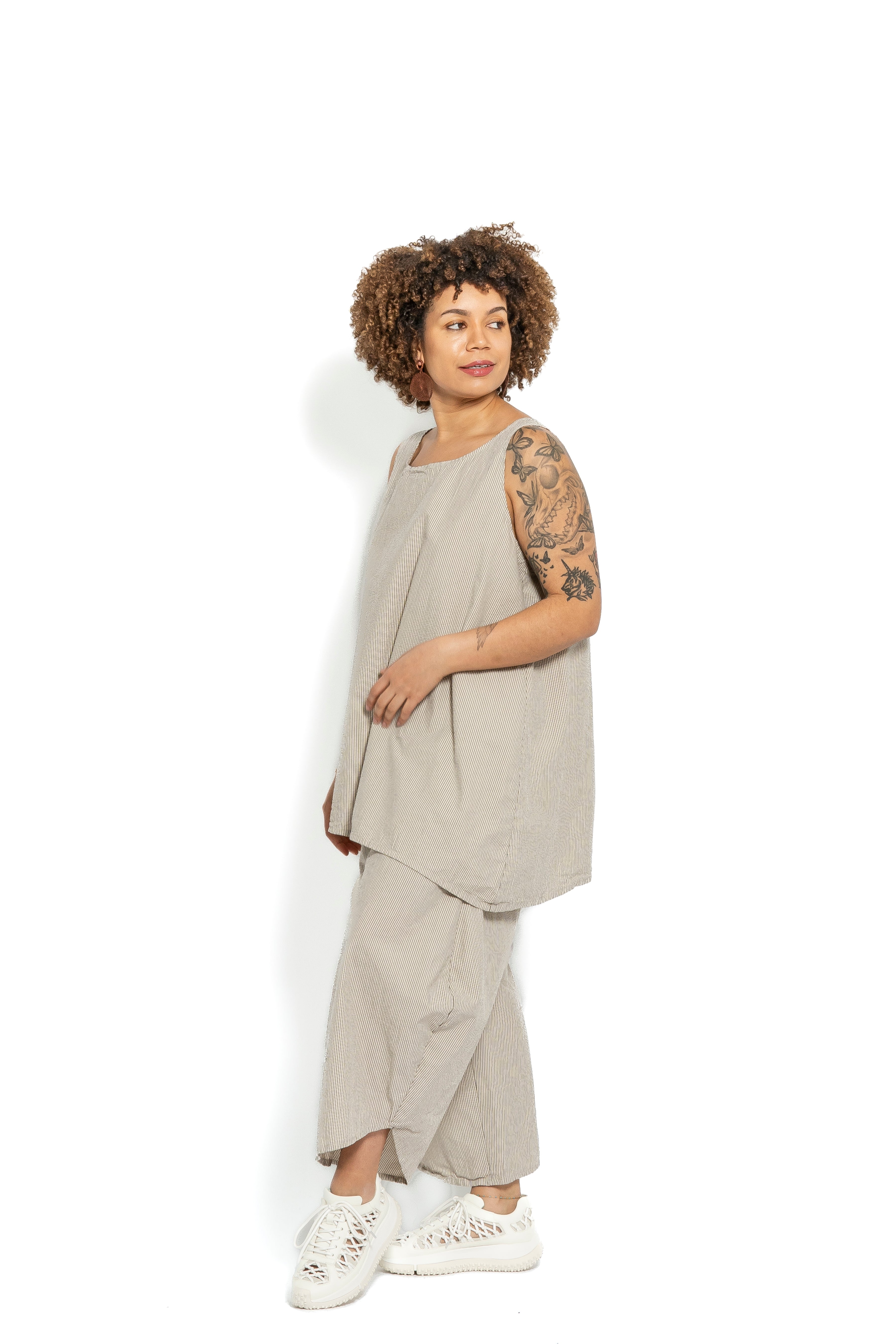 Krista Larson Basic Seersucker Top | ATELIER957
