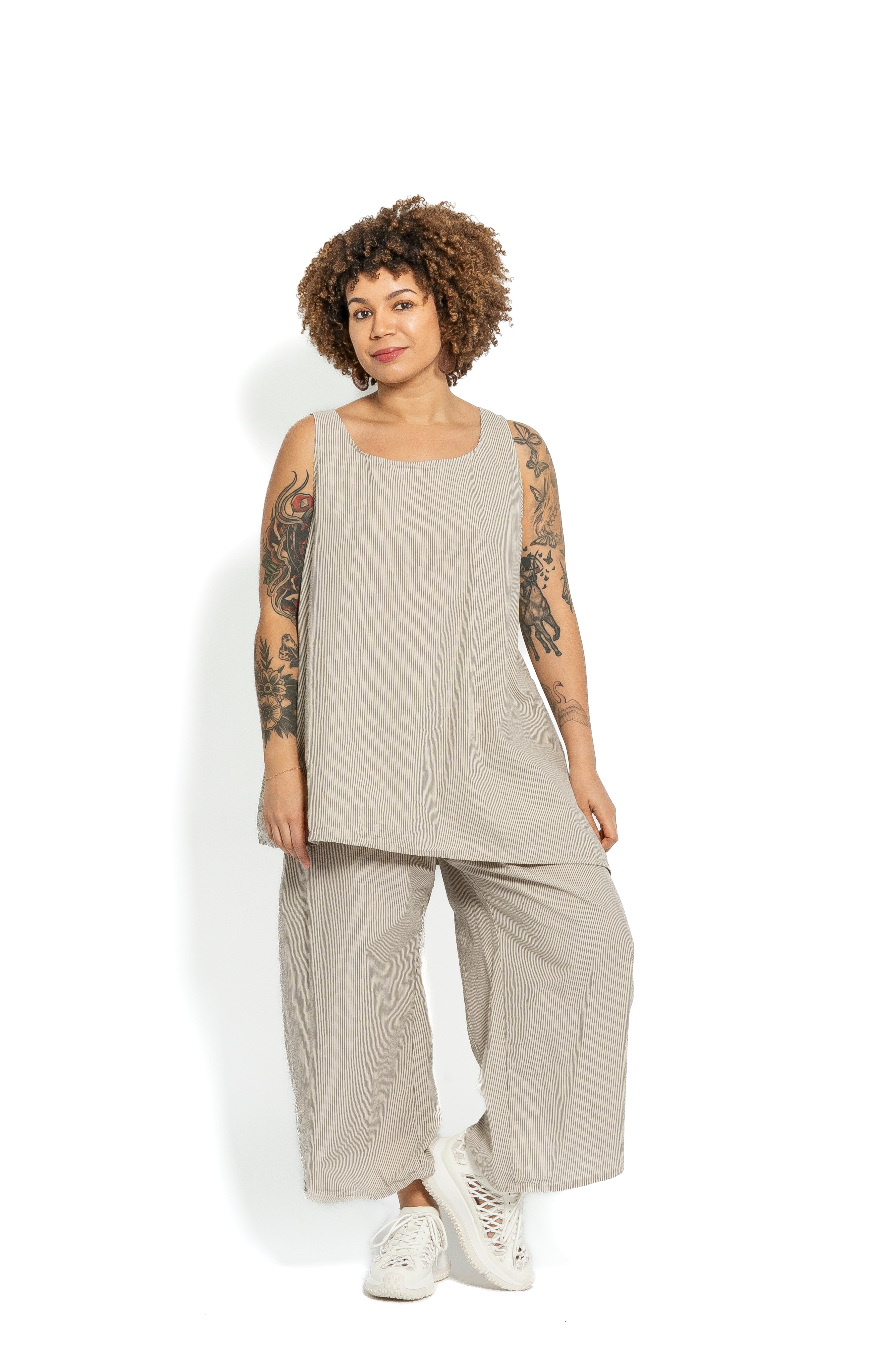 Krista Larson Basic Seersucker Pants | ATELIER957