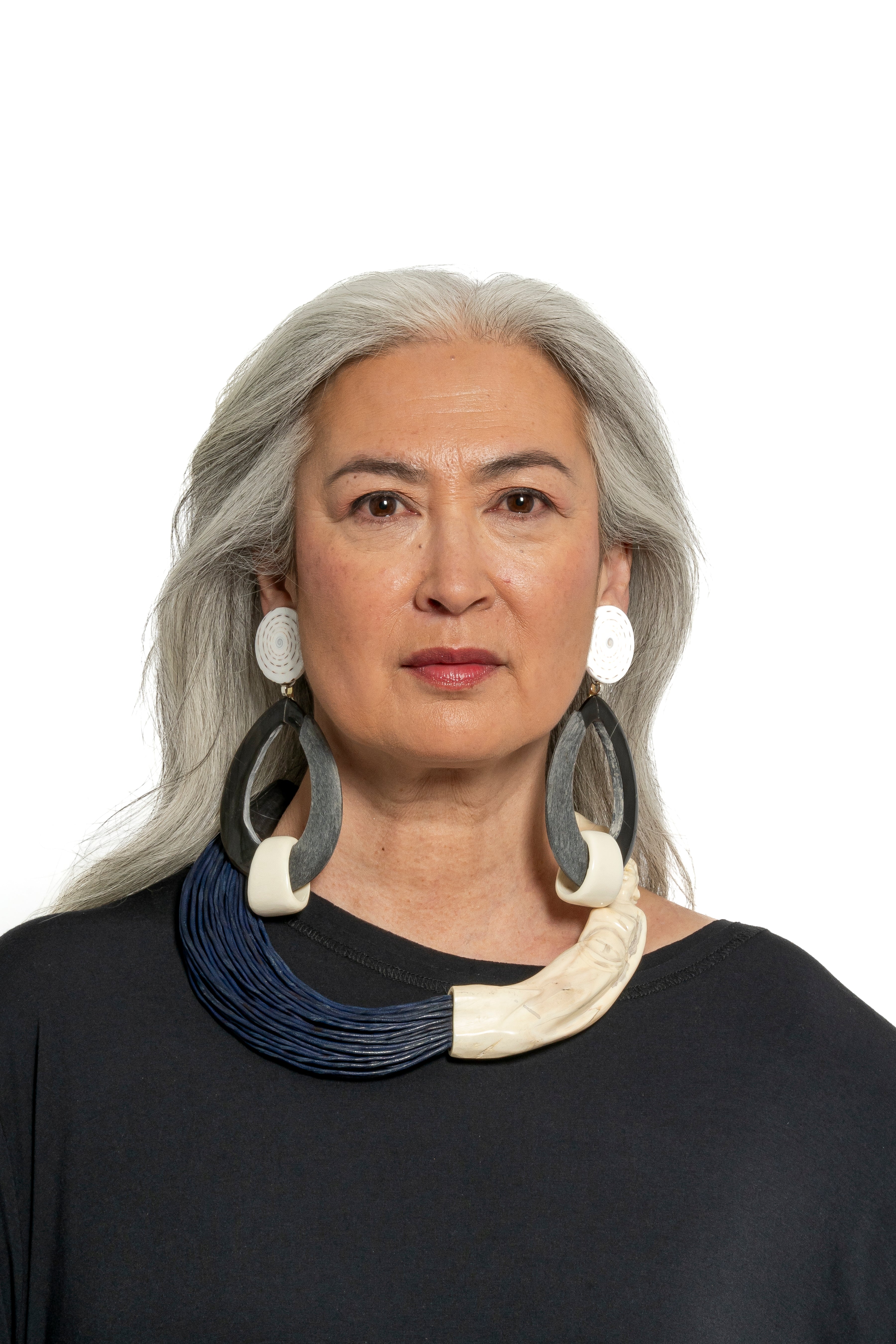 Sally Bass Bone Clip-On Earrings | ATELIER957