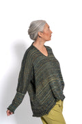 Paper Temples Deep V Sweater | ATELIER957