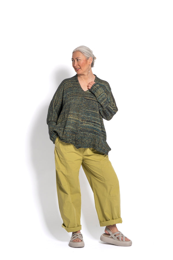 Paper Temples Deep V Sweater
