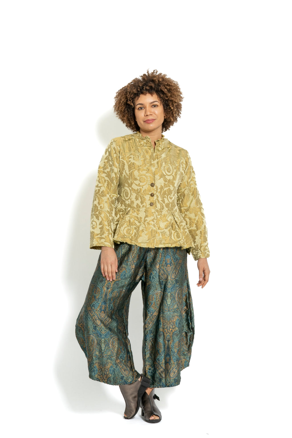 Krista Larson Silk Basic Pants