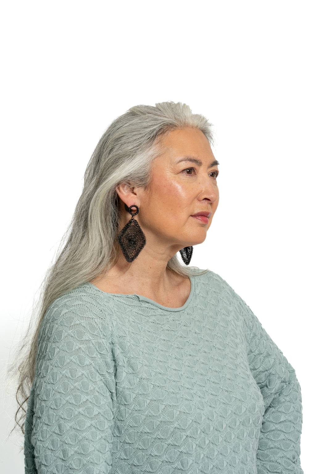 Sarah Cavender Look Crocheted Earrings | ATELIER957
