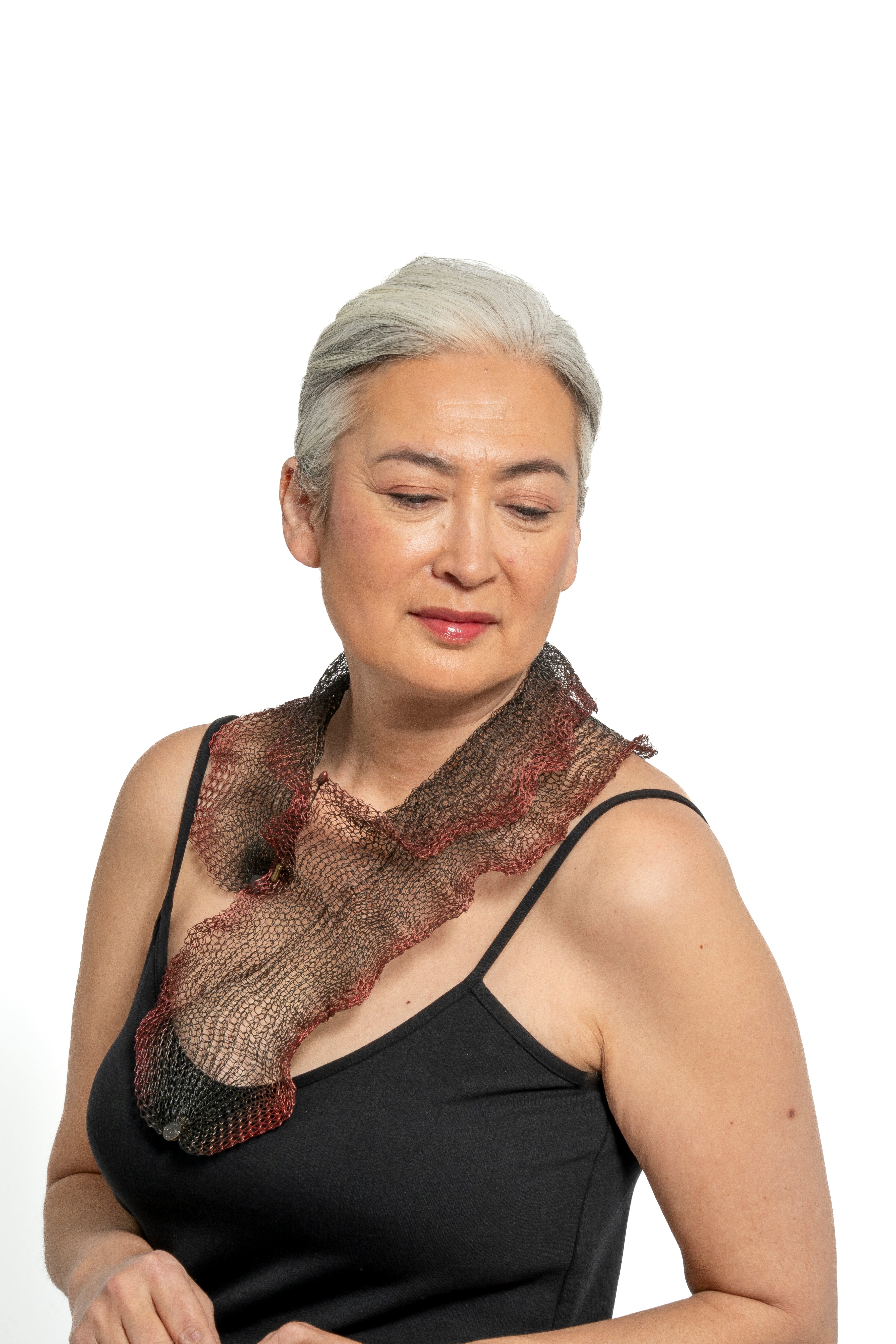Sarah Cavender Knitted Collar (2colors)