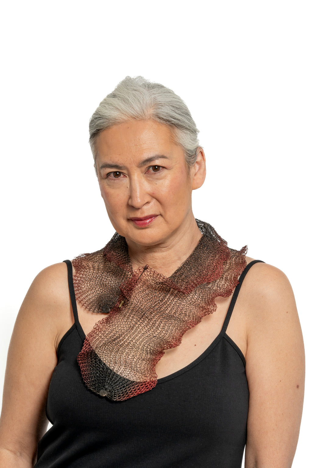Sarah Cavender Knitted Collar (2colors)
