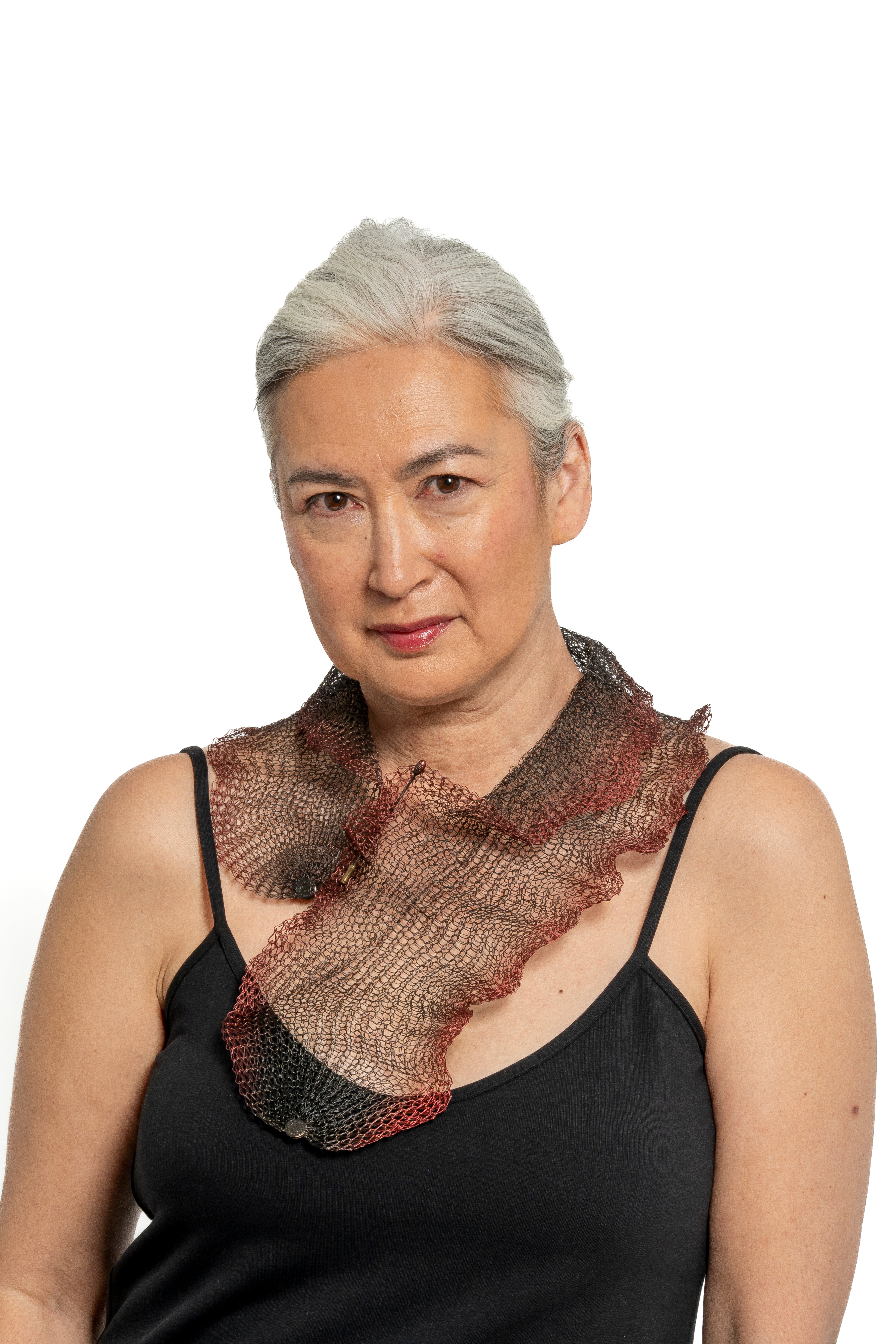 Sarah Cavender Knitted Collar (2colors)