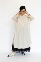 Krista Larson Voile Henley Dress | ATELIER957