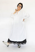 Krista Larson Gauze Henley Dress | ATELIER957