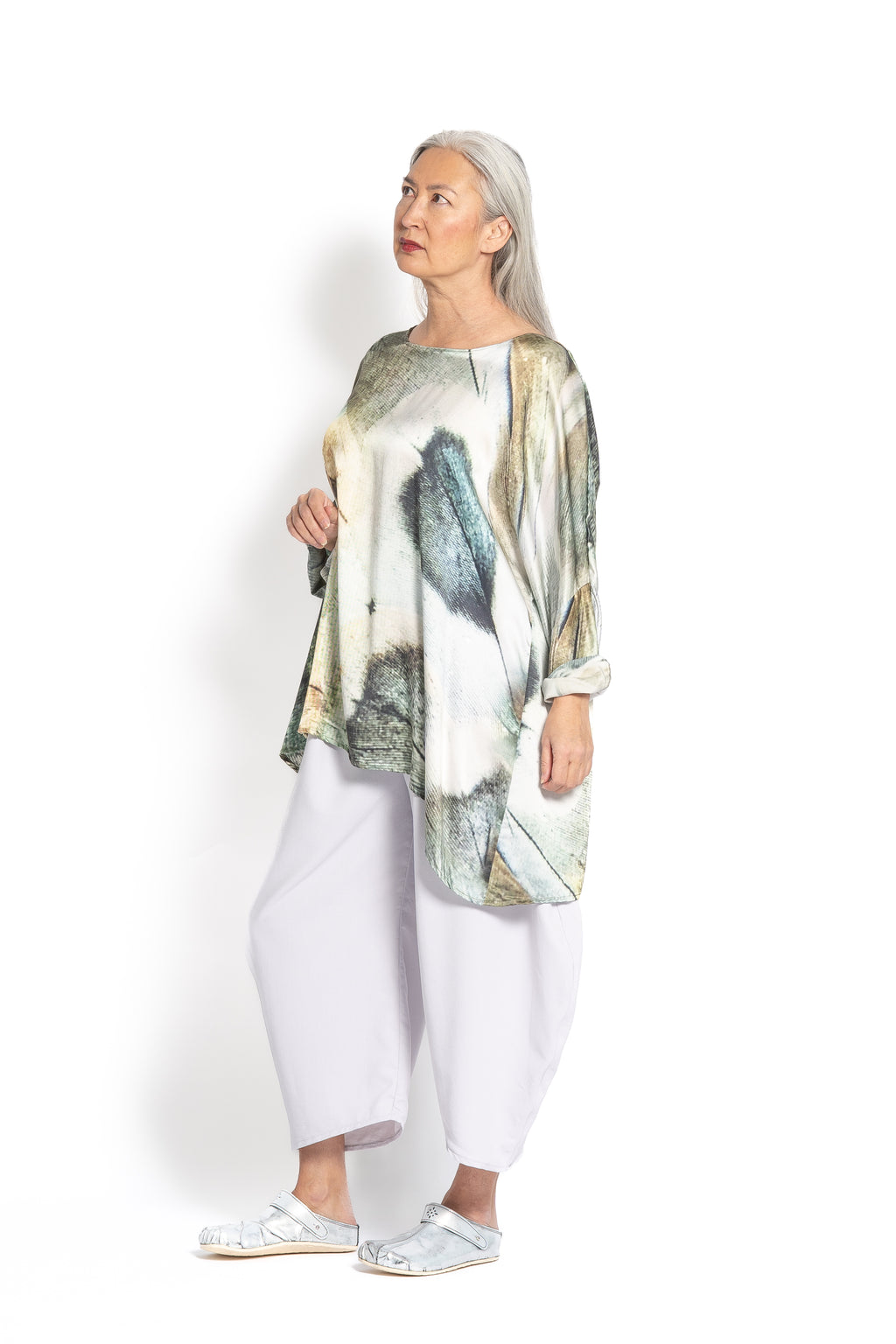 Krista Larson Feathers Basic Shirt | ATELIER957