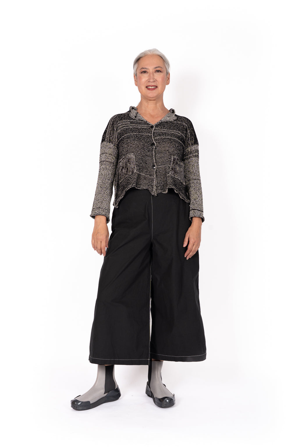 Paper Temples Tiger Crop Cardigan