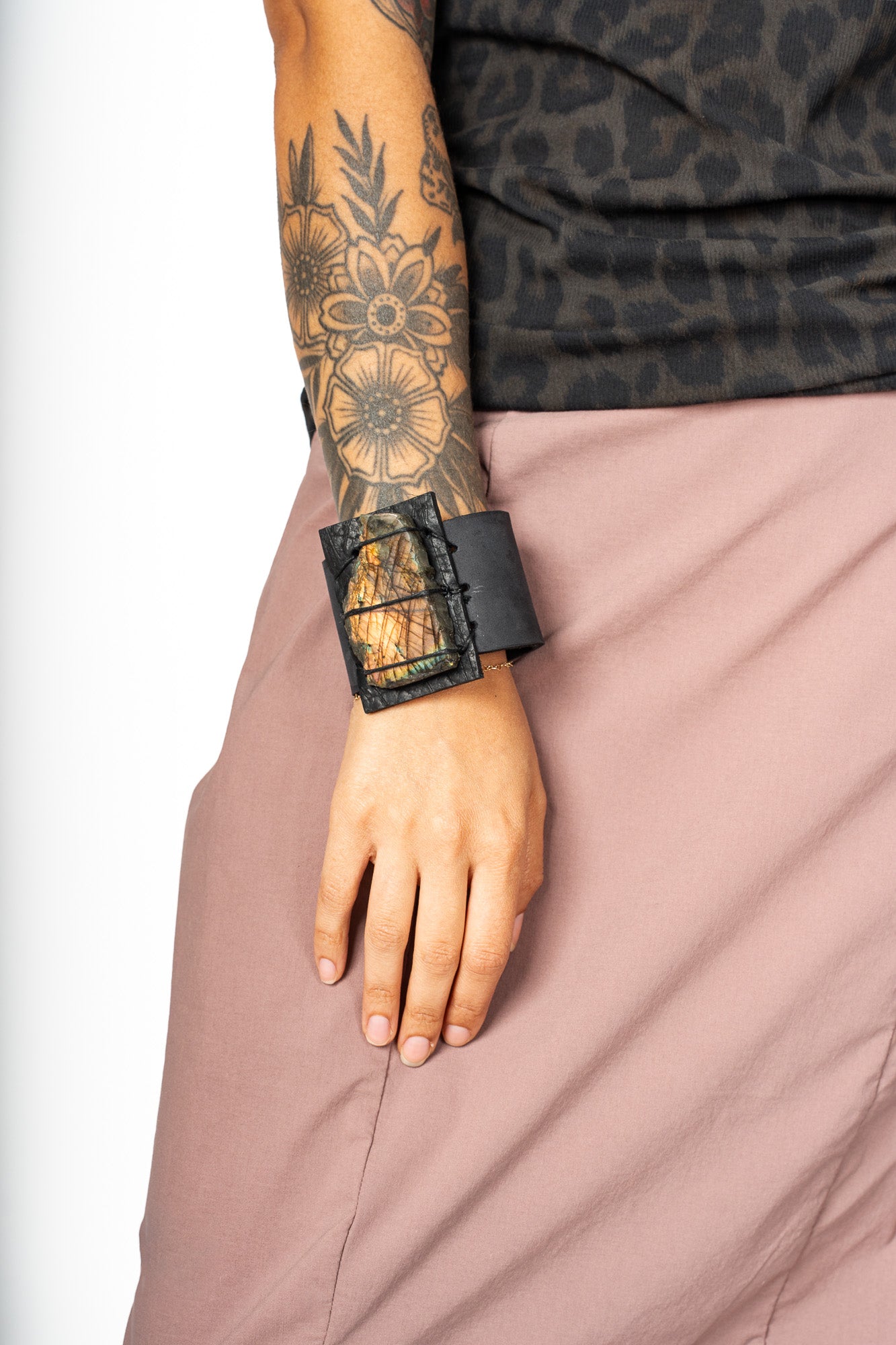 Mya Lambrecht Labradorite Cuff