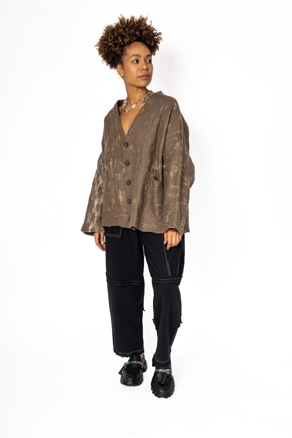 Yeung Chin 802 Cardigan | ATELIER957 