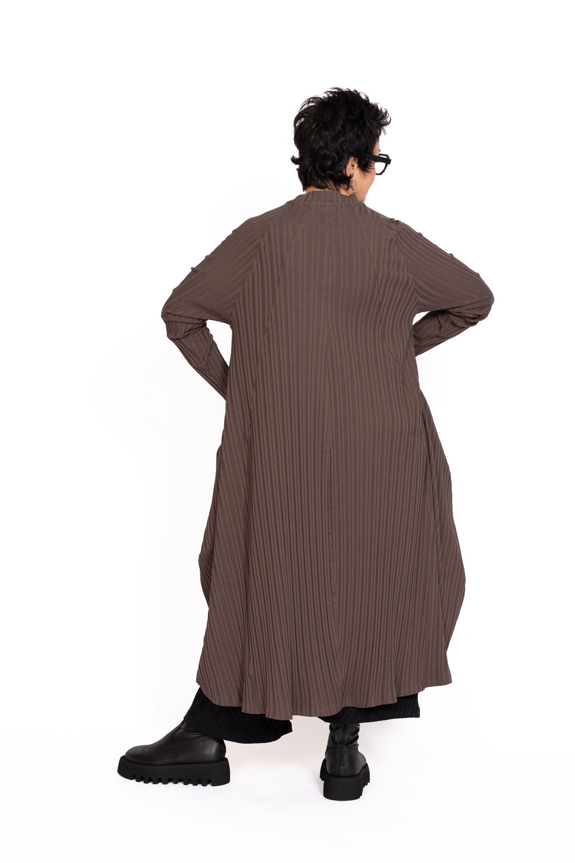 SORT AARHUS SA3123 Ribbed Dress