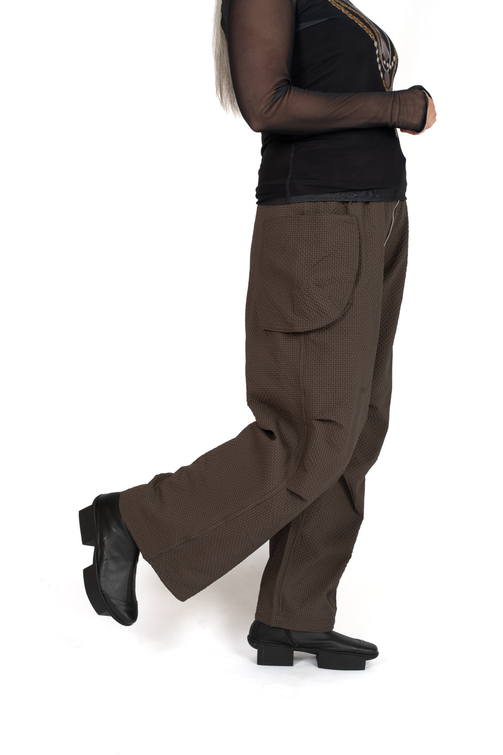 Seersucker Cargo Pant | ATELIER957