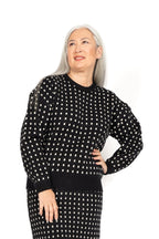 Jacquard Block Sweater | ATELIER957