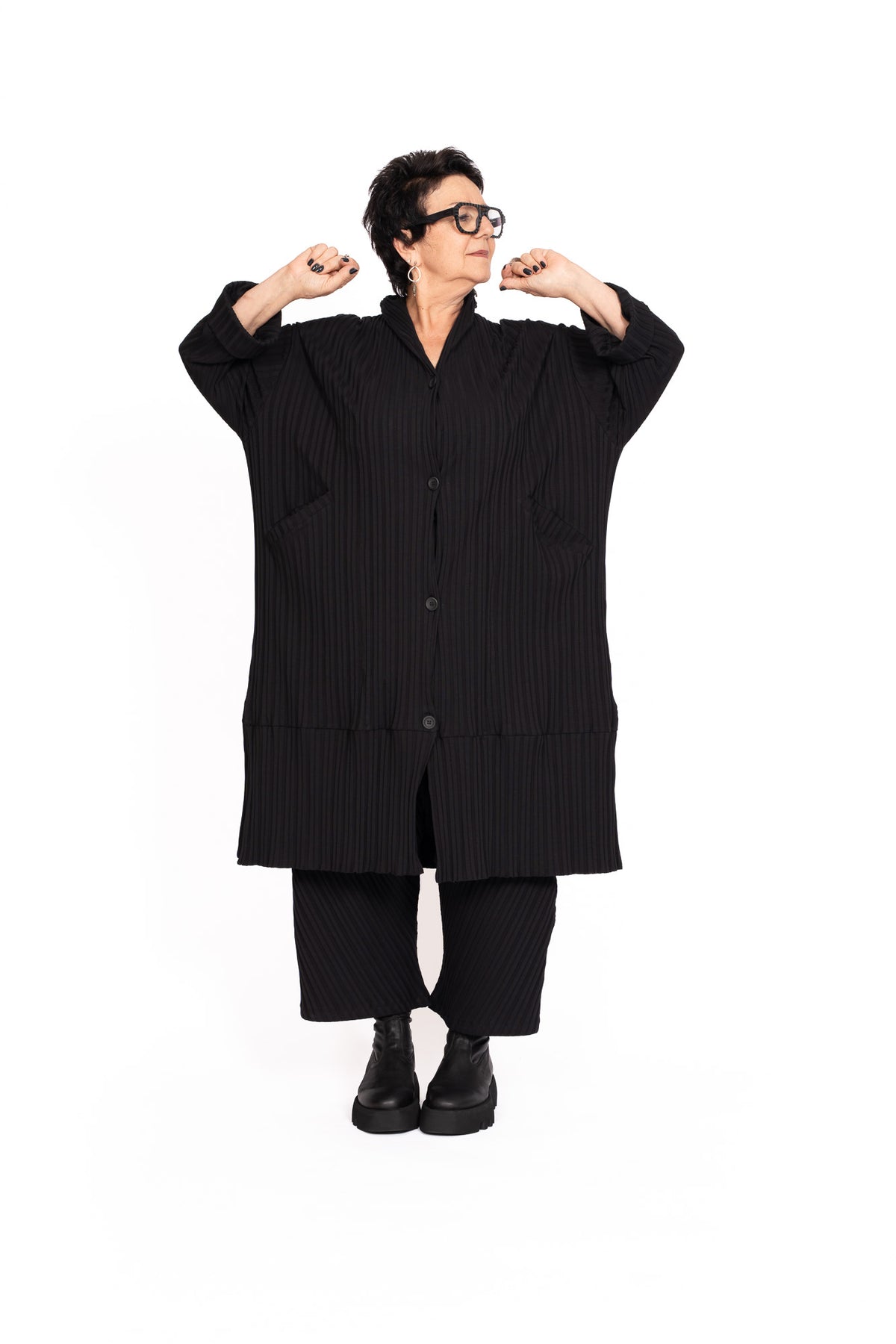 SORT AARHUS SA5119 Long Cardigan