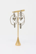 Mya Lambrecht Silver Globe Earrings | ATELIER957