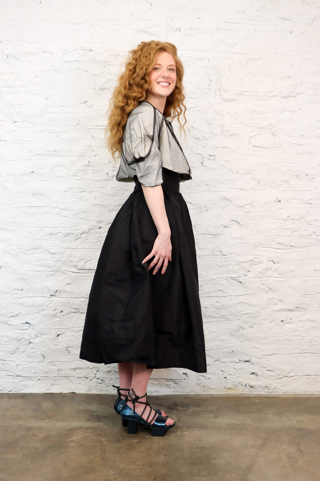 PLUSLAVIE PLÜ Button Up Skirt I ATELIER957