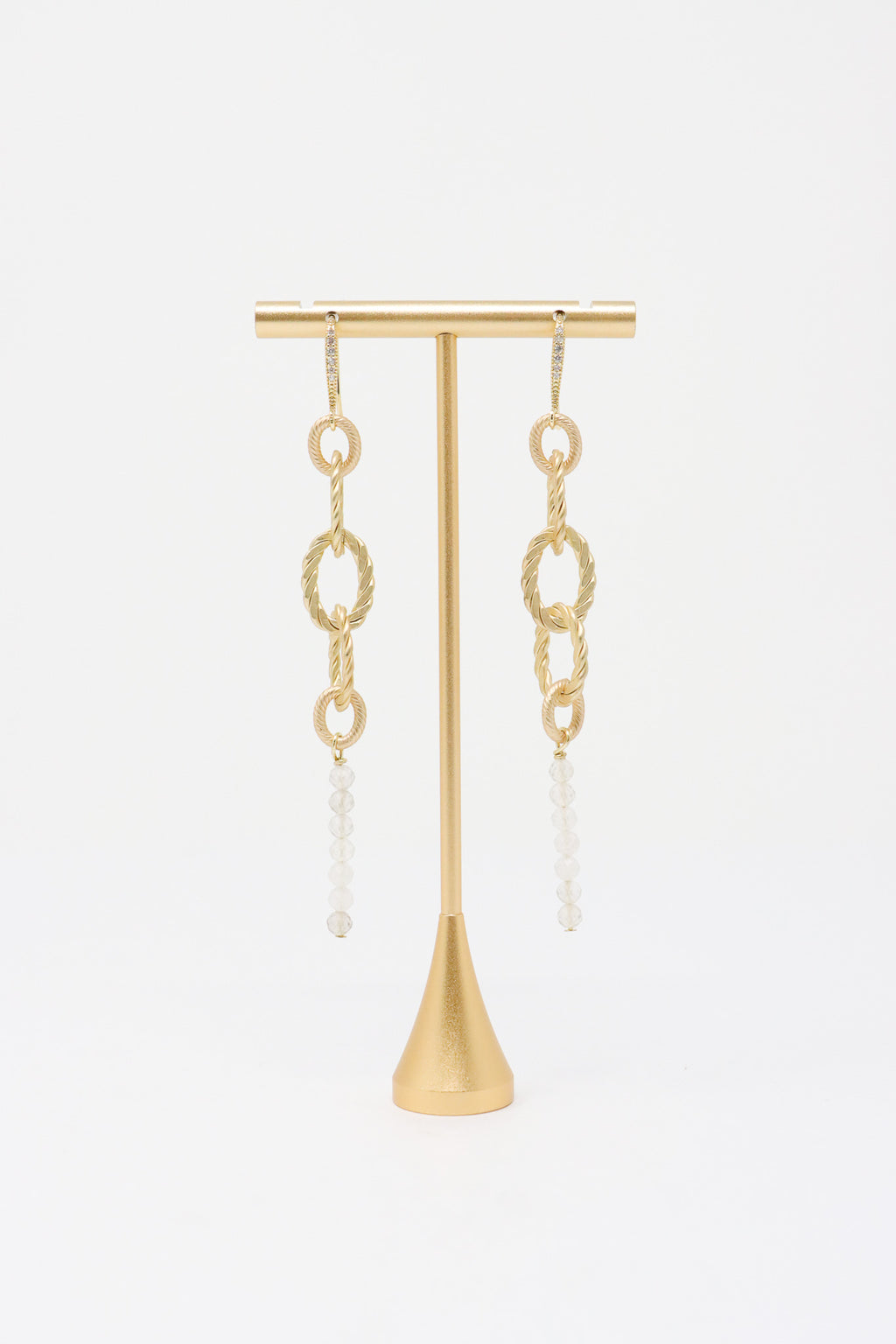 Mya Lambrecht Crystal Dangle Earrings | ATELIER957