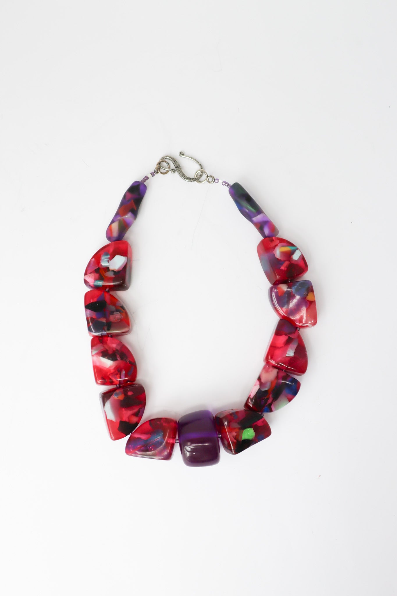 Sally Bass Rhubarb Necklace