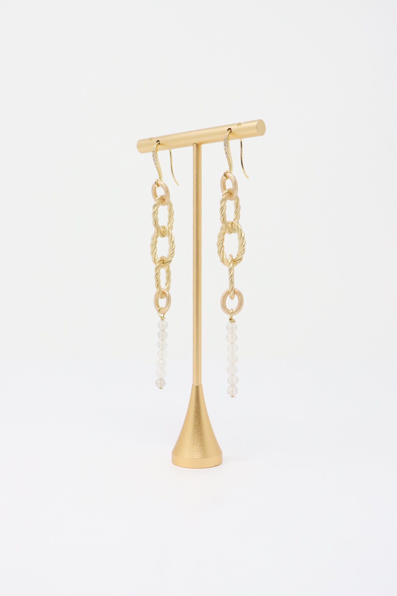 Mya Lambrecht Crystal Dangle Earrings | ATELIER957