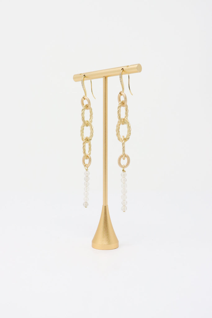 Mya Lambrecht Crystal Dangle Earrings | ATELIER957