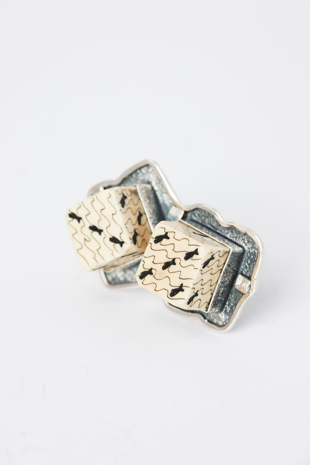 Sally Bass Double Dice Ring