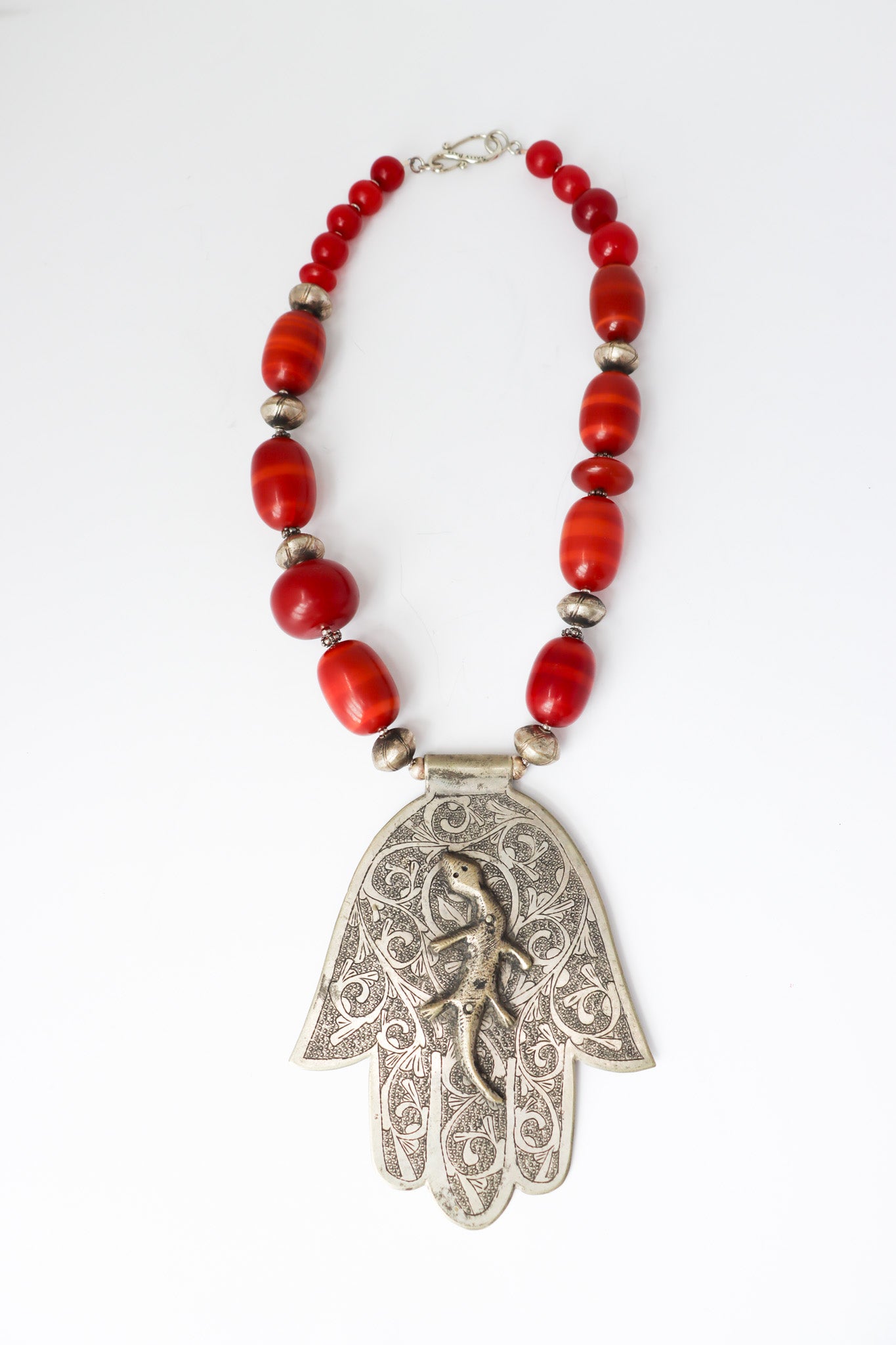 Sally Bass Moroccan Hamsa Necklace